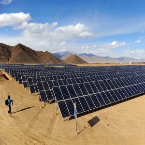 100% Aluminium-Solar-Bodenmontage-System