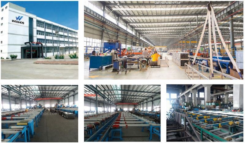 Aluminum Rail For Pv Factory show