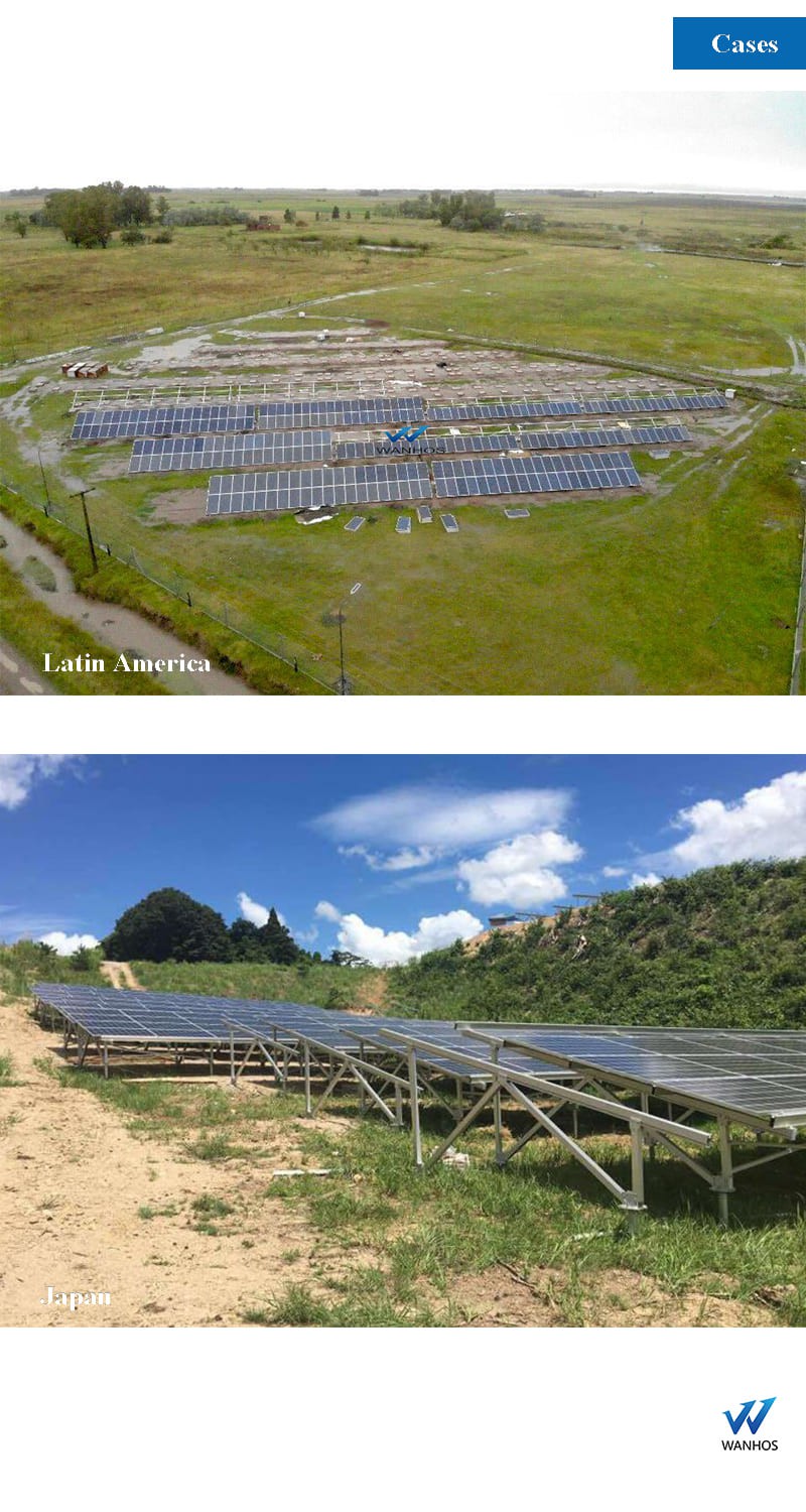 Ground Solar Rack Cases Ground Solar Rack Cases