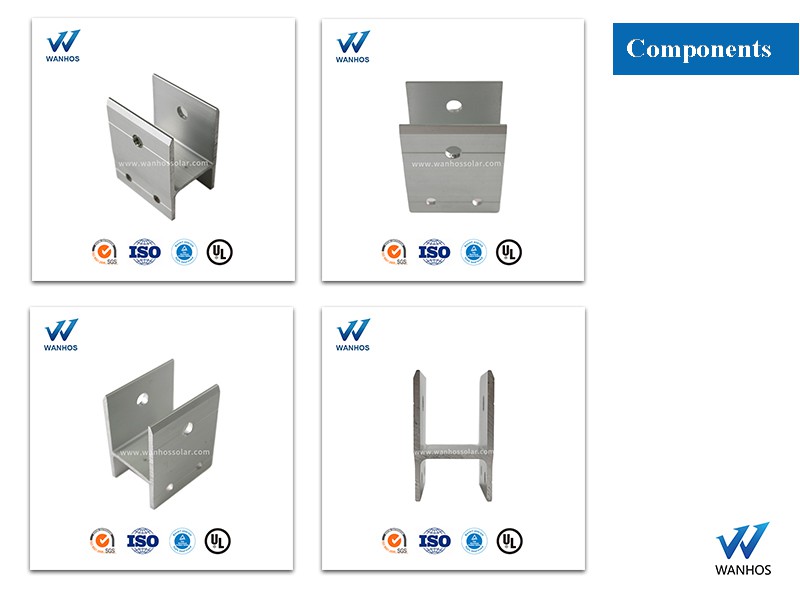 Ground Support For Solar Panels' Components Ground Support For Solar Panels' Components