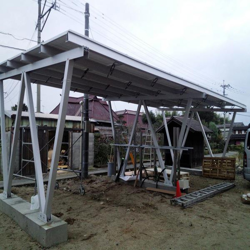 Commercial Solar Carport Real Scene Commercial Solar Carport Real Scene