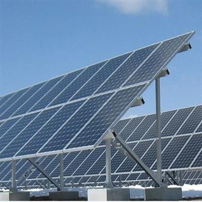 Bodenhalterung für Solarmodule
