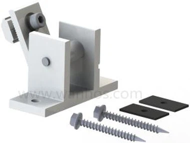 Aluminium Vormontierte einstellbare Solar-Neigungshalterungen