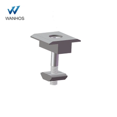 Solar Aluminium gerahmt Ende Klemmen, Solar Regale Ende Klammer gerahmt