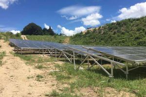 OEM Solar Ground Aluminium Customized Bracket