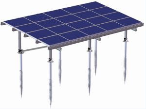 Aluminium Ground PV Solar Montagesystem