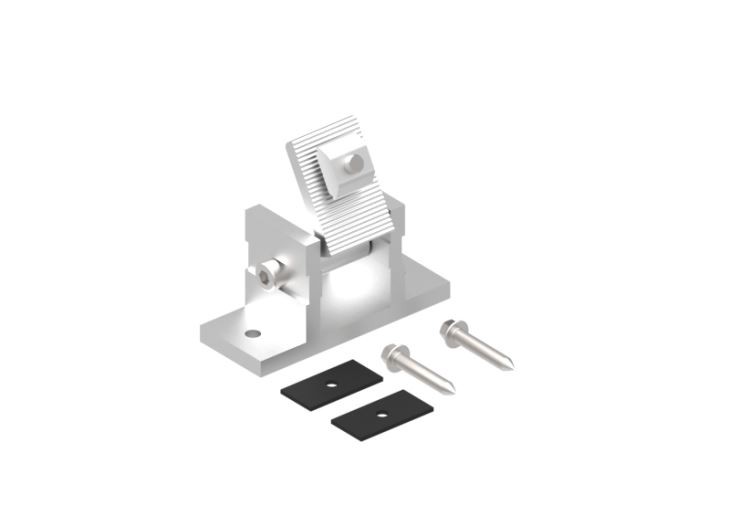 Adjustable Solar Flat Roof Mounting Kit