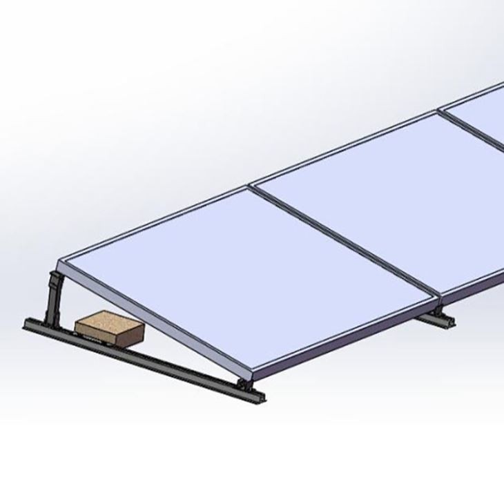 Home Flat Roof Solar Panel Mounting System