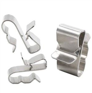 Vier Drahtklammern Rahmen Drahtklammern