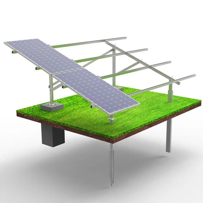 Solar Panel Ground Mount Aluminum Rack