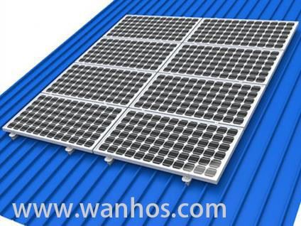 Tin Roof Solar Mounting Structure Install Solution