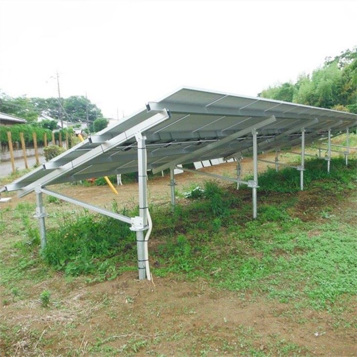 pv solar panel ground support case