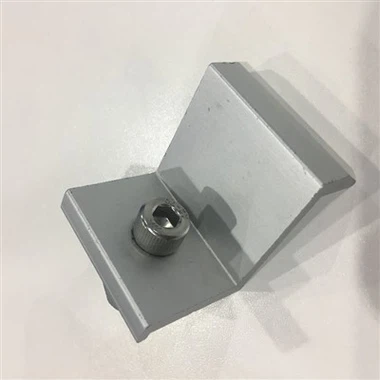 Hochwertige Aluminium-PV-Montagesätze, Solarmodul-Endklemme